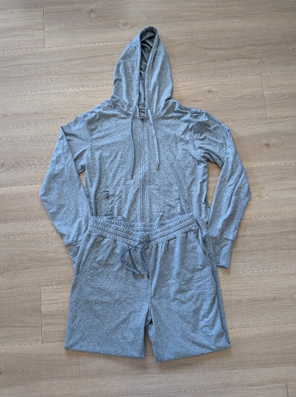 Quince Flowknit Set Full Zip Hoodie + Joggers